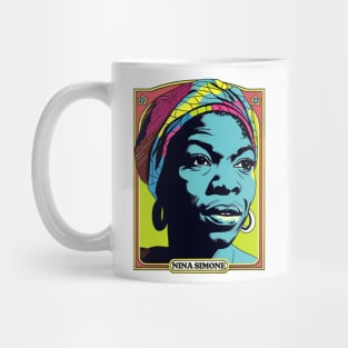 Nina Simone /\ Original Retro Fan Art Design Mug